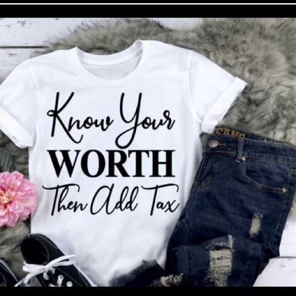Know your worth tee - Picture 1 of 1